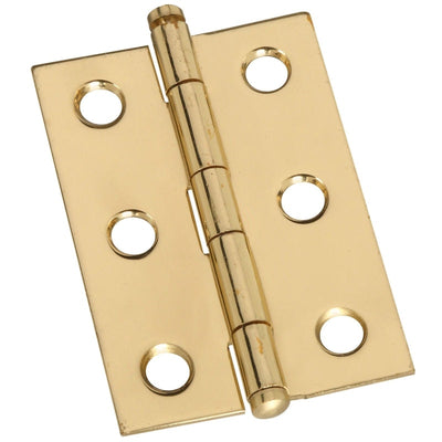 Marshalltown 1/2 and 5/8 in. W High Carbon Steel Brick Jointer National Hardware 2 in. W X 1-3/8 in. L Gold Brass Ball Tip Hinge 1 pk 