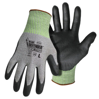 Marshalltown Stainless Steel Drywall Rasp 9 in. L Boss Blade Defender Tech Gloves Black/Gray/Green XL 1 pair 