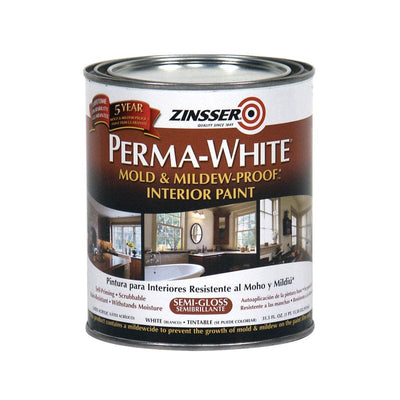 Master Lock 1-5/16 in. H X 1-5/8 in. W X 1-9/16 in. L Laminated Steel Double Locking Padlock Amerimax 10 in. W X 10 ft. L Galvanized Steel Valley Flashing Silver Zinsser Perma-White Semi-Gloss White Water-Based Mold and Mildew-Proof Paint Interior 1 qt 
