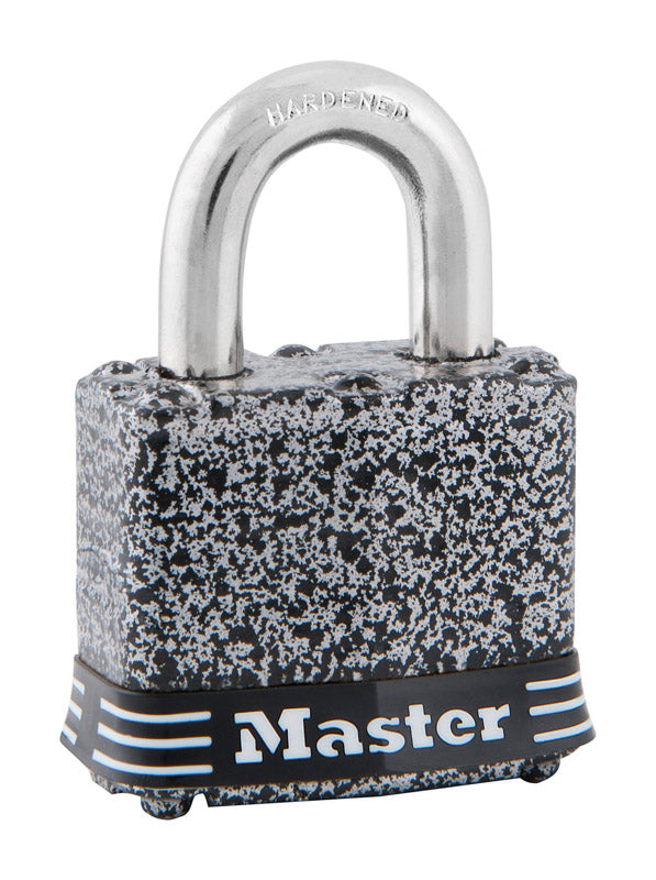 Master Lock 1-5/16 in. H X 1 in. W X 1-9/16 in. L Steel Double Locking Padlock 