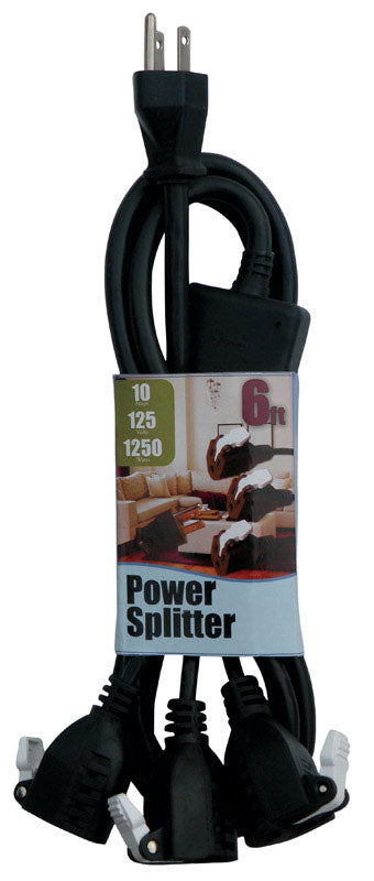 Misto Silver Aluminum Oil Sprayer Conntek Indoor 6 ft. L Black 1 to 3 Outlet Cord 14/3 SJT 18/3 SVT 