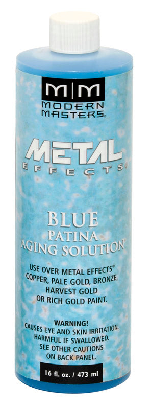 Modern Masters Metal Effects Green Patina Aging Solution Modern Masters Metal Effects Blue Patina Aging Solution 