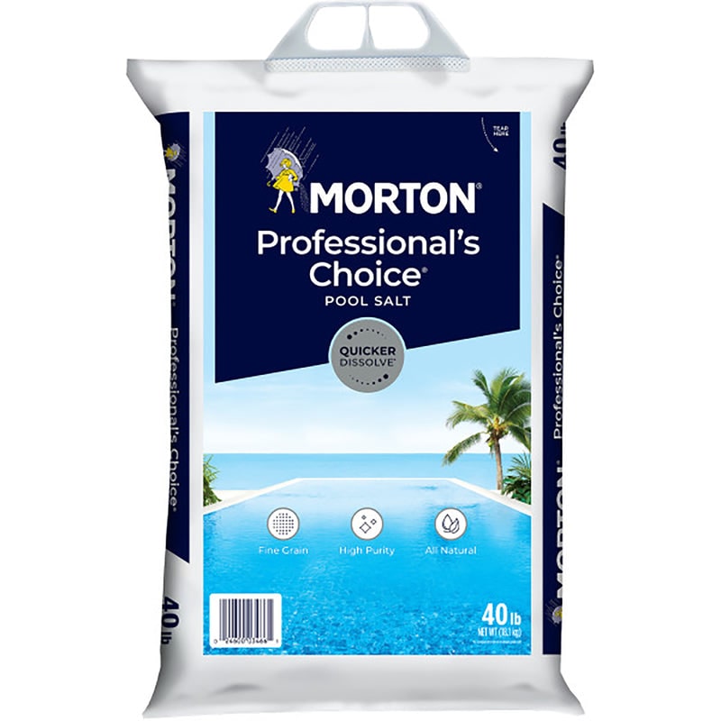 Morton Professionals Choice Granule Pool Salt 40 lb 