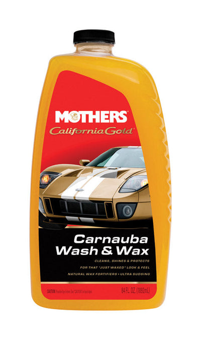 Mothers California Gold Auto Wash/Wax 64 oz 