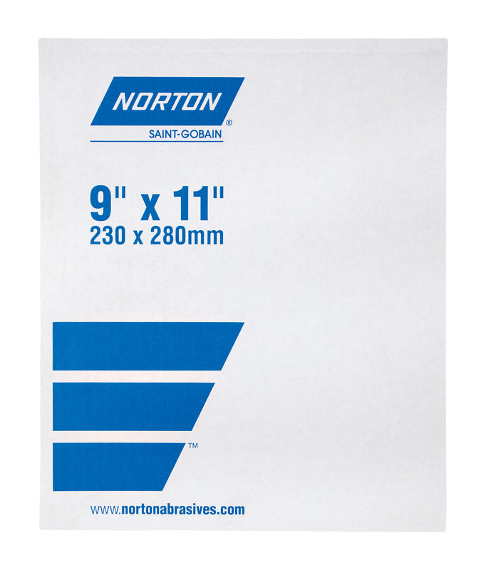 Norton Adalox 11 in. L X 9 in. W 220 Grit Aluminum Oxide All Purpose Sandpaper 100 pk 