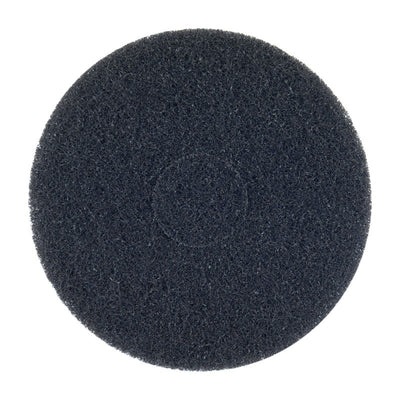 Norton Bear-Tex 18 in. D Aluminum Oxide Floor Pad Black 