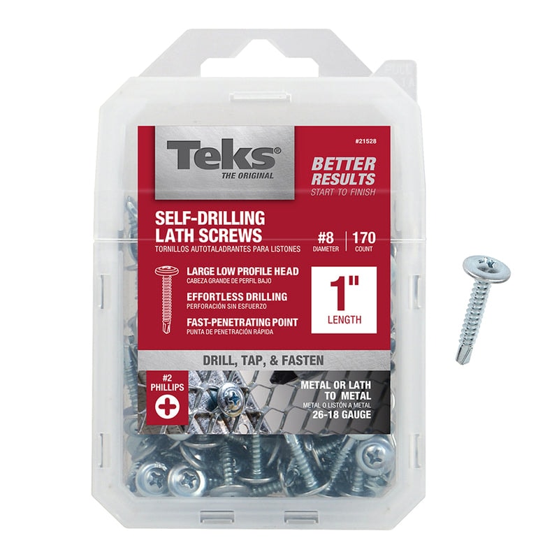 Norton ProSand 6 in. Ceramic Alumina Hook and Loop A975 Sanding Disc 80 Grit Coarse 50 pk SharkBite Type B 1 in. D X 10 ft. L PEX Tubing 80 psi Teks No. 8 X 1 in. L Phillips Truss Head Lath Screws 170 pk 