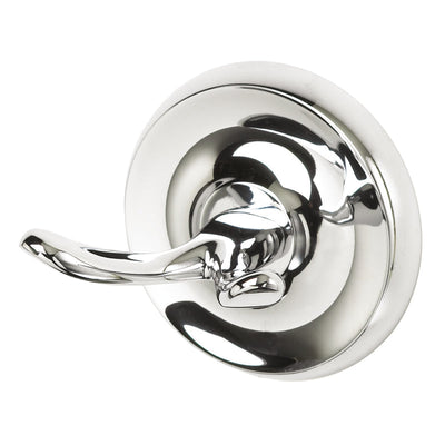 OakBrook Small Chrome Zinc 2 in. L Double Hook 30 lb 1 pk 