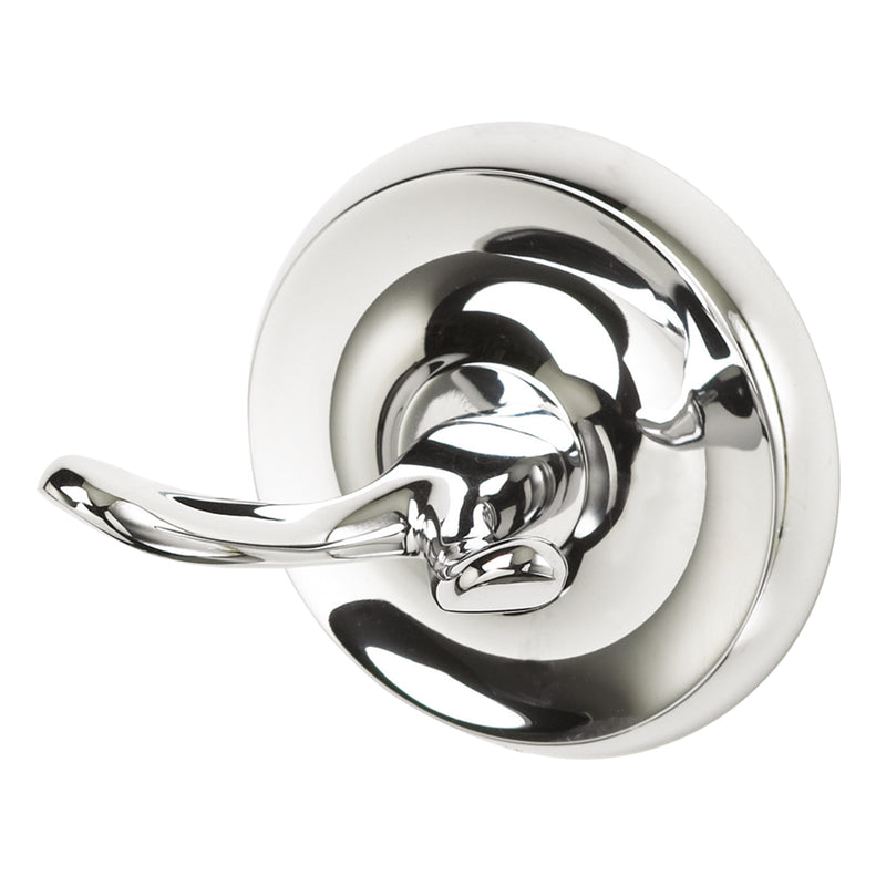 OakBrook Small Chrome Zinc 2 in. L Double Hook 30 lb 1 pk 