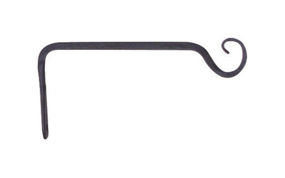 Panacea Black Wrought Iron 3-1/4 in. H Straight Plant Hook 1 pk 