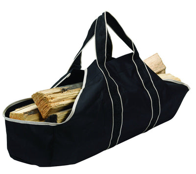 Panacea Navy Matte Canvas Log Rack 