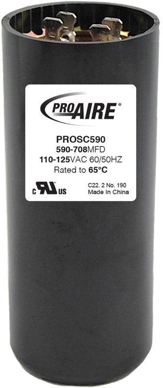 Perfect Aire ProAire 590-708 MFD 250 V Round Start Capacitor 