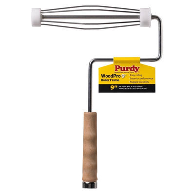 Pro-Fit 1-7/8 in. Sinker Vinyl Nail Checkered Head 5 lb Purdy Wood Pro 9 in. W Regular Paint Roller Frame Threaded End 