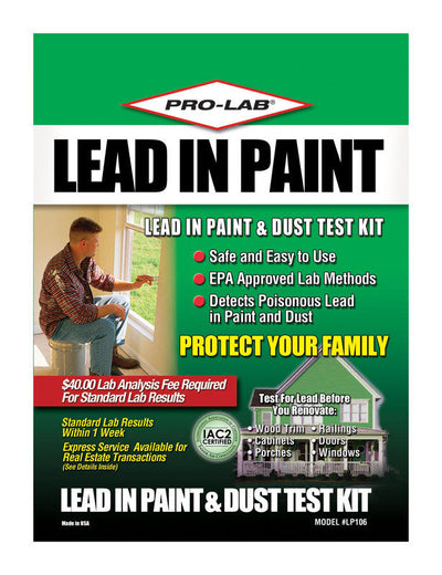 Pro-Lab Lead Surface Test Kit 1 pk Pro-Lab Lead in Paint & Dust Test Kit 1 pk 