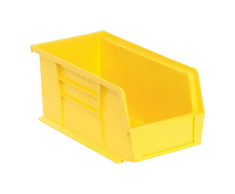 Quantum Storage 5-1/2 in. W X 4-3/4 in. H Tool Storage Bin Polypropylene 1 compartments Yellow 