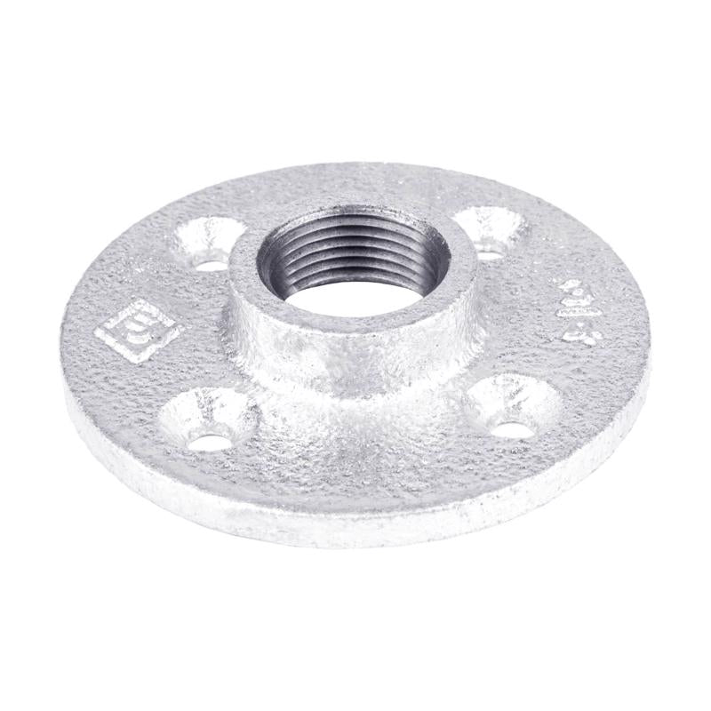STZ Industries 1-1/2 in. FIP each Galvanized Malleable Iron Floor Flange 
