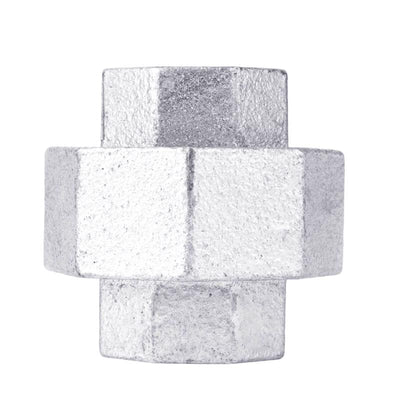 STZ Industries 1-1/2 in. FIP each X 1-1/2 in. D FIP Galvanized Malleable Iron Union 