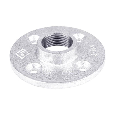 STZ Industries 1-1/4 in. FIP each Galvanized Malleable Iron Floor Flange 