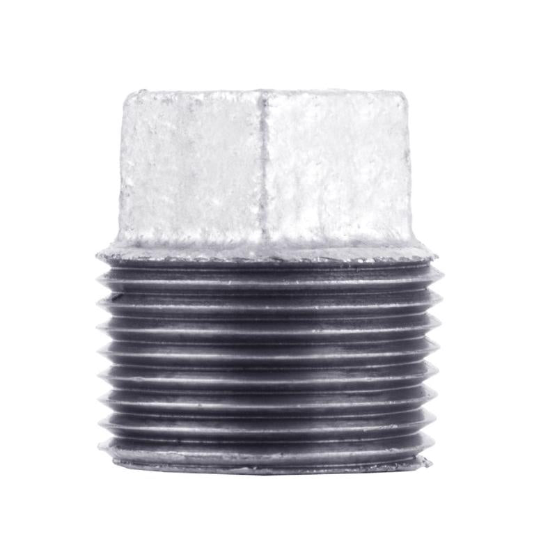 STZ Industries 3 in. MIP each X 3 in. D MIP in. Galvanized Steel 3 in. L Nipple STZ Industries 2-1/2 in. MIP each Galvanized Malleable Iron Plug 
