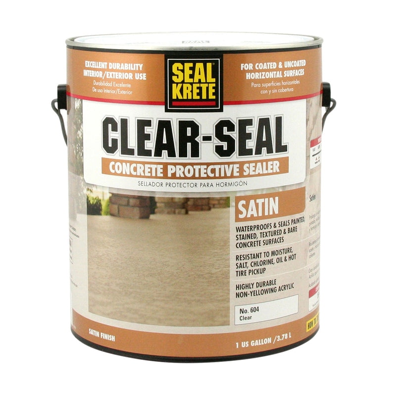 Seal-Krete Satin Clear Concrete Sealer 1 gal 