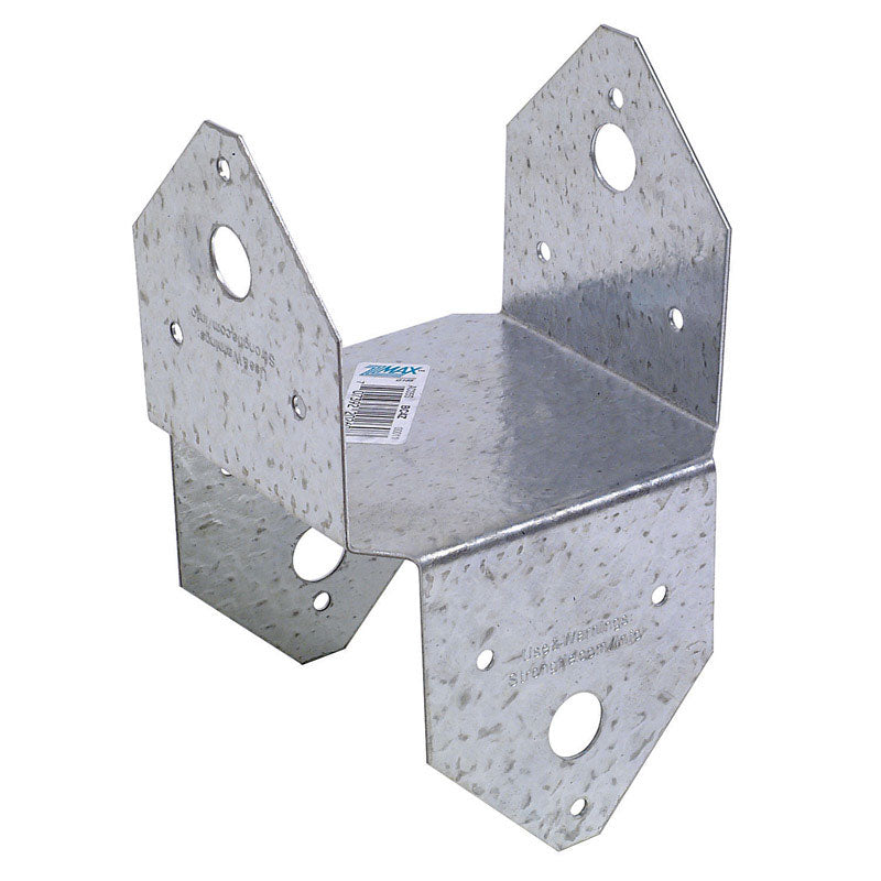 Simpson Strong-Tie 4 in. H X 4 in. W 18 Ga. Galvanized Steel Post Cap 