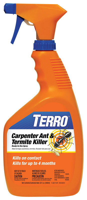 Simpson Strong-Tie ZMax 8.25 in. H X 8.25 in. W 12 Ga. Steel L Strap TERRO Carpenter Ant/Termite Killer Liquid 32 oz 