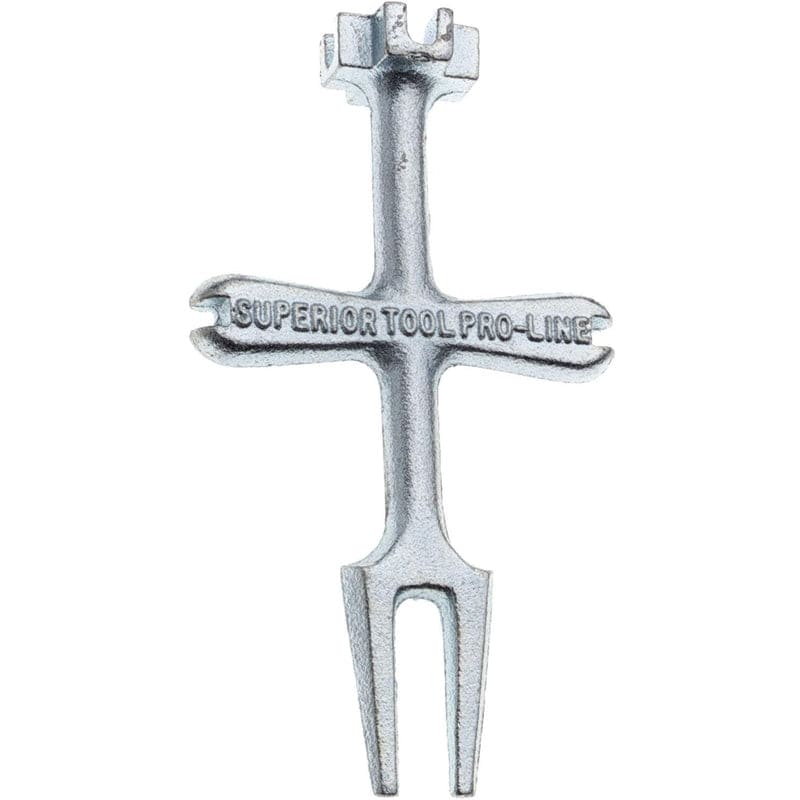 Superior Tool Pro-Line Plug Wrench Silver 1 pc 