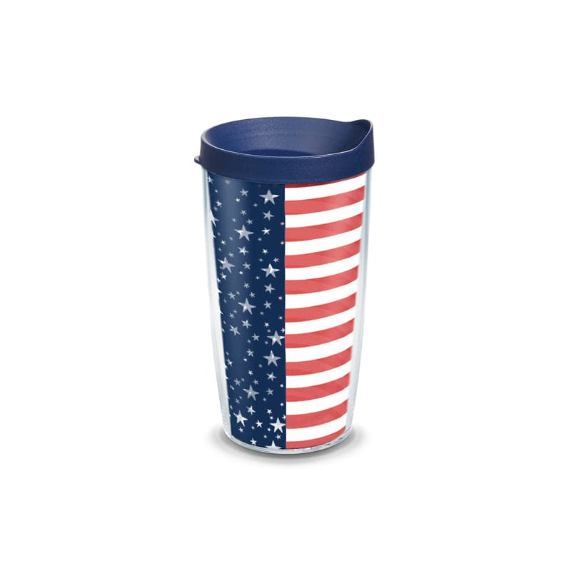 Tervis 16 oz Fishes Multicolored BPA Free Double Wall Tumbler Tervis 16 oz Americana Stars Stripes Multicolored BPA Free Double Wall Tumbler 