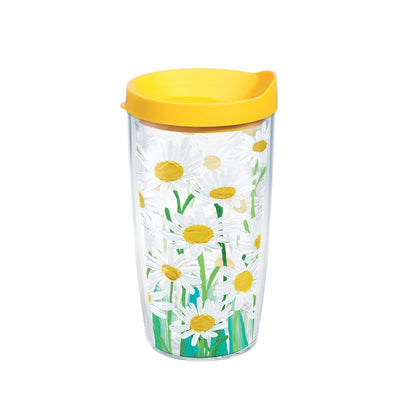 Tervis 24 oz Clear BPA Free Double Wall Tumbler Tervis 16 oz Paw Prints Multicolored BPA Free Double Wall Tumbler Tervis 16 oz White Daisies Multicolored BPA Free Tumbler with Lid 