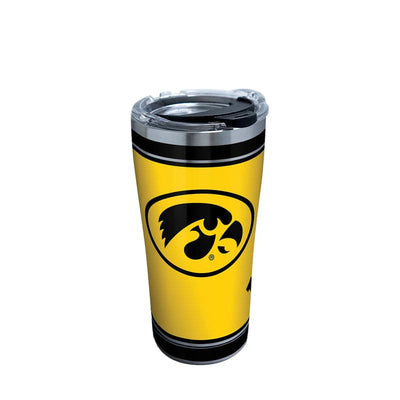 Tervis Collegiate 20 oz Iowa Hawkeyes Multicolored BPA Free Tumbler with Lid 