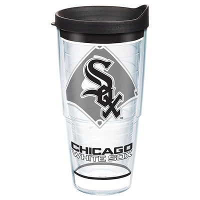 Tervis MLB 24 oz Chicago Cubs Multicolored BPA Free Tumbler with Lid Tervis NFL 24 oz Green Bay Packers Multicolored BPA Free Tumbler with Lid Tervis MLB 24 oz Chicago White Sox Multicolored BPA Free Tumbler with Lid 