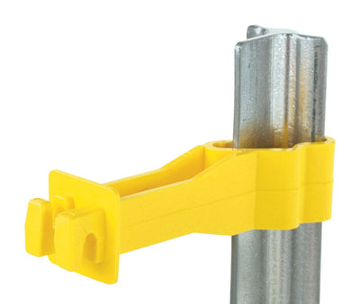 Tie Down Engineering Vinyl Coated Galvanized Steel 1/8 in. D X 50 ft. L Aircraft Cable Dare Electric-Powered T-Post Insulator Yellow 