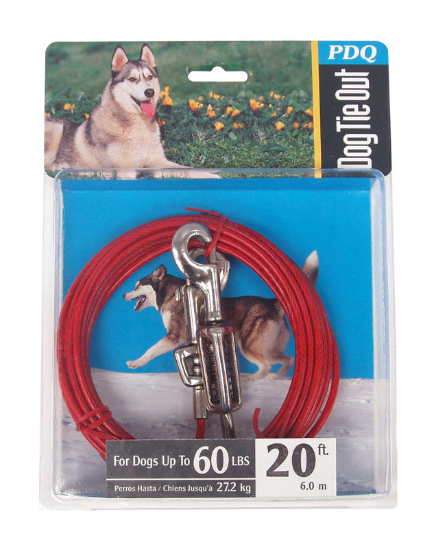 Ultralast Ni-Cad AA 3.6 V 0.4 Ah Cordless Phone Battery 3-1/2AA-U 1 pk Tru-Flate Brass Bushing 1/4 in. 3/8 in. 1 pc PDQ Red Vinyl Coated Cable Dog Tie Out Large 