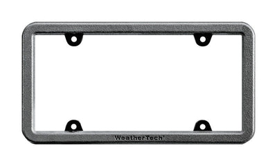 WeatherTech Black Polycarbonate License Plate Bumper Frame 