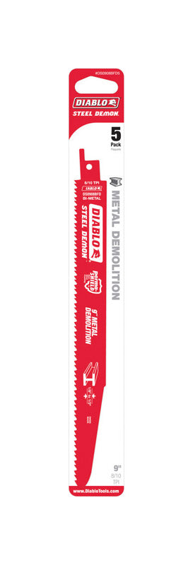 Wellington 1/2 in. D X 50 ft. L Yellow Twisted Poly Rope Eklind Hex-L Metric and SAE Long and Short Arm Hex L-Key Set 22 pc Diablo 9 in. Bi-Metal Dual Tooth Reciprocating Saw Blade 8/10 TPI 5 pk 