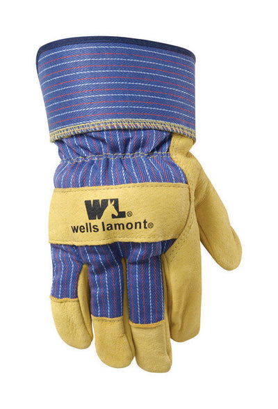 Wells Lamont Men's Palm Gloves Palomino L 1 pair Wells Lamont Men's Palm Gloves Palomino XL 1 pair Wells Lamont Men's Palm Gloves Palomino M 1 pair 