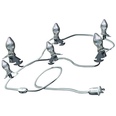 Westinghouse White Six Bulb Replacement Cord Indoor Christmas Decor .2 in. 