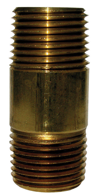 Wooster Micro Plush Microfiber 14 in. W X 5/16 in. Regular Paint Roller Cover 1 pk JMF Company 1/4 in. MPT Brass Nipple 5-1/2 in. L 